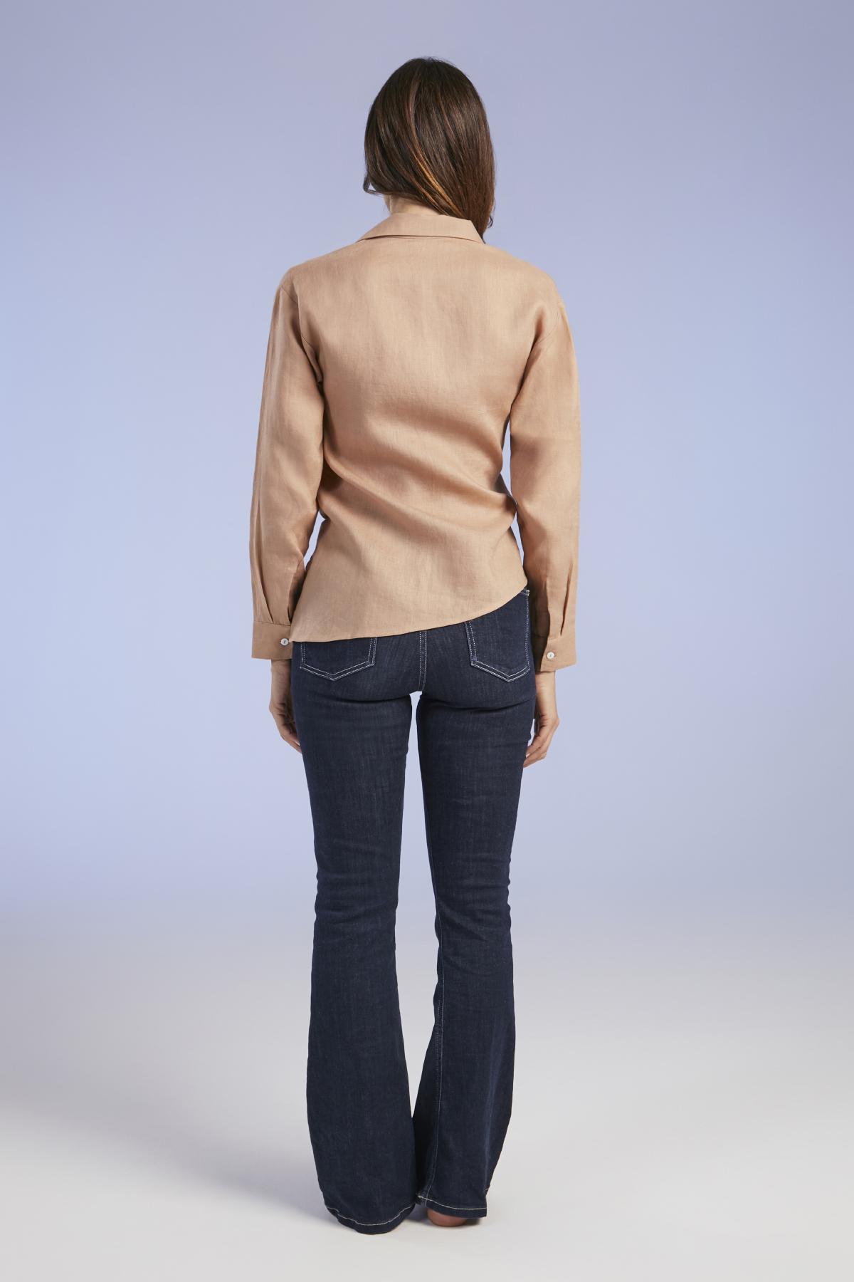 CAMICIA DI LINO | MACARON FRAGOLA - immagine 3