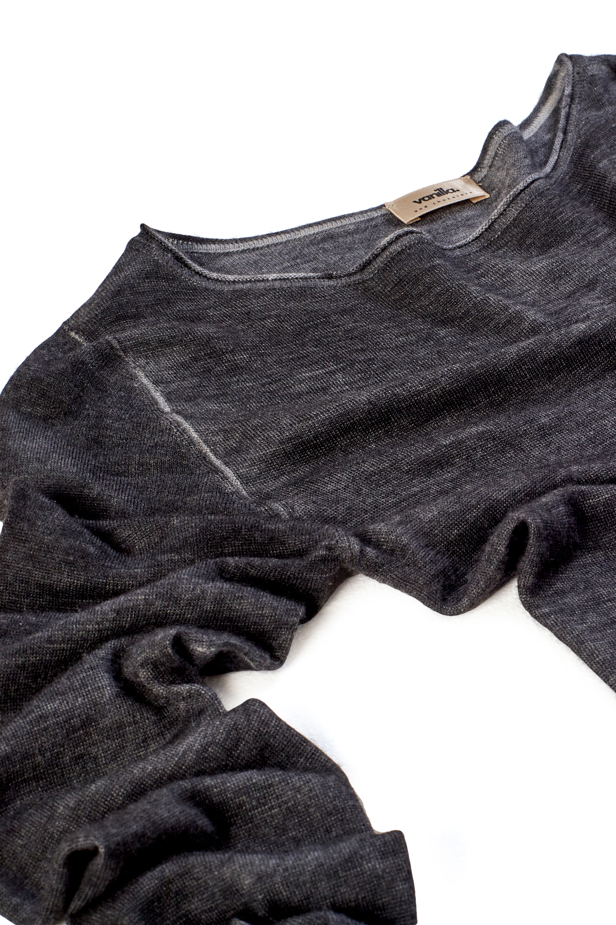 MAGLIA SOTTOGIACCA COLLO BARCHETTA | SORBETTO LIQUIRIZIA